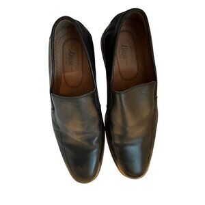G.H. Bass & Co. Baxter Black Leather Slip-On Loafers Mens Size 12M